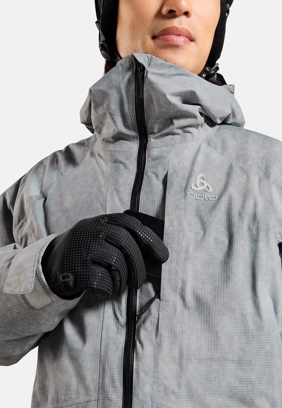 The Odlo x POW Collective Voices insulated ski jacket