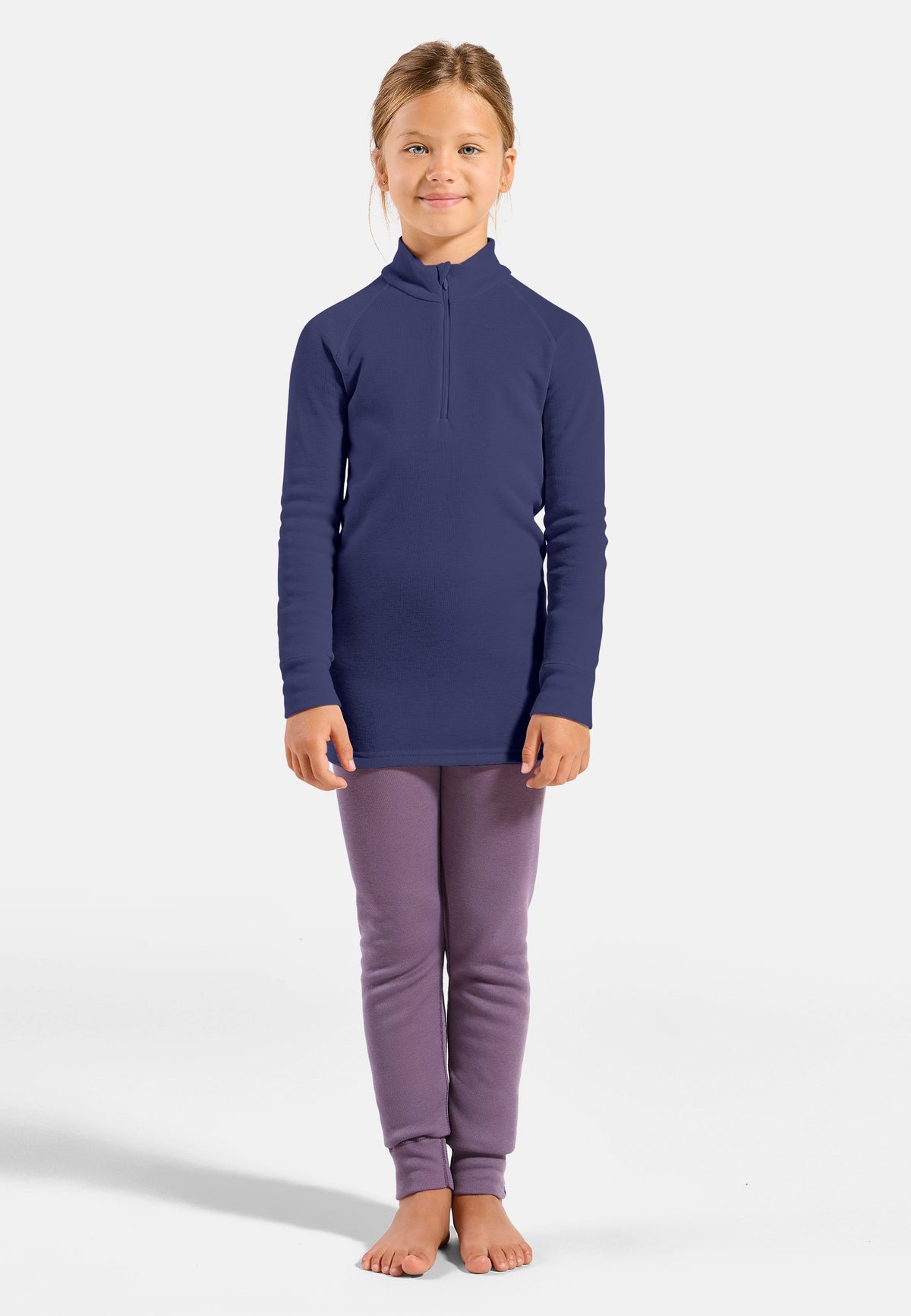 The Active Warm Kids' Base Layer Half-Zip