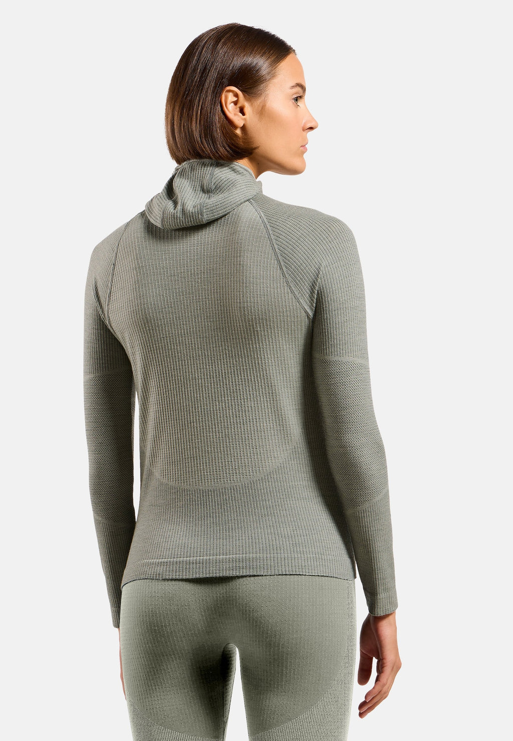 The Seamless Performance Wool base layer top with facemask