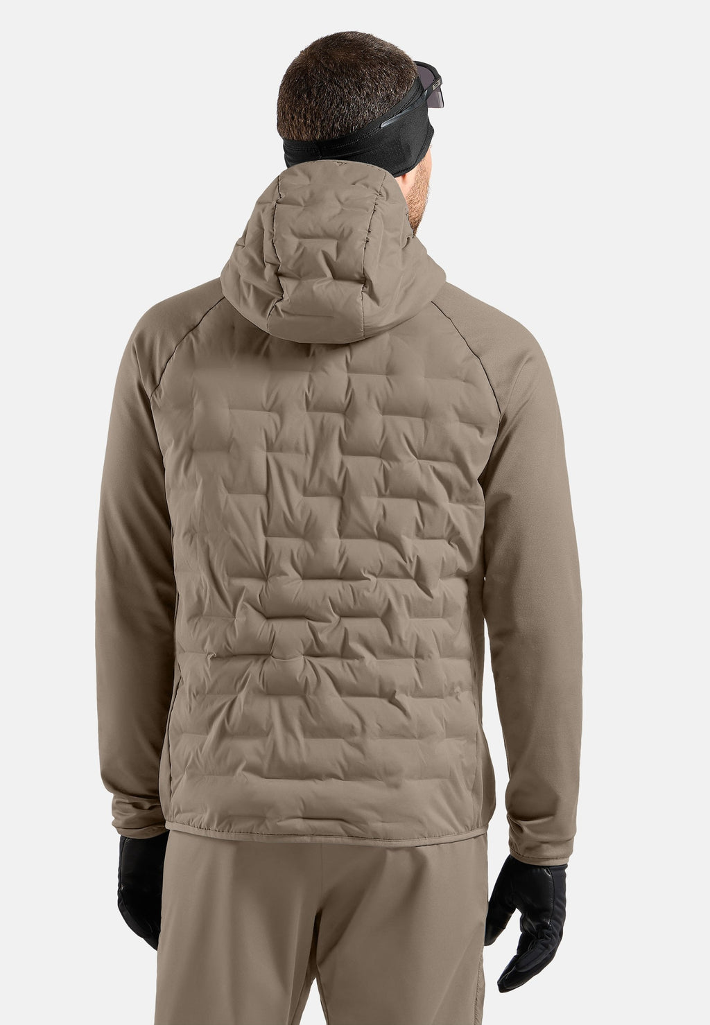 The Zeroweight Insulator hybrid mid layer hooded zip