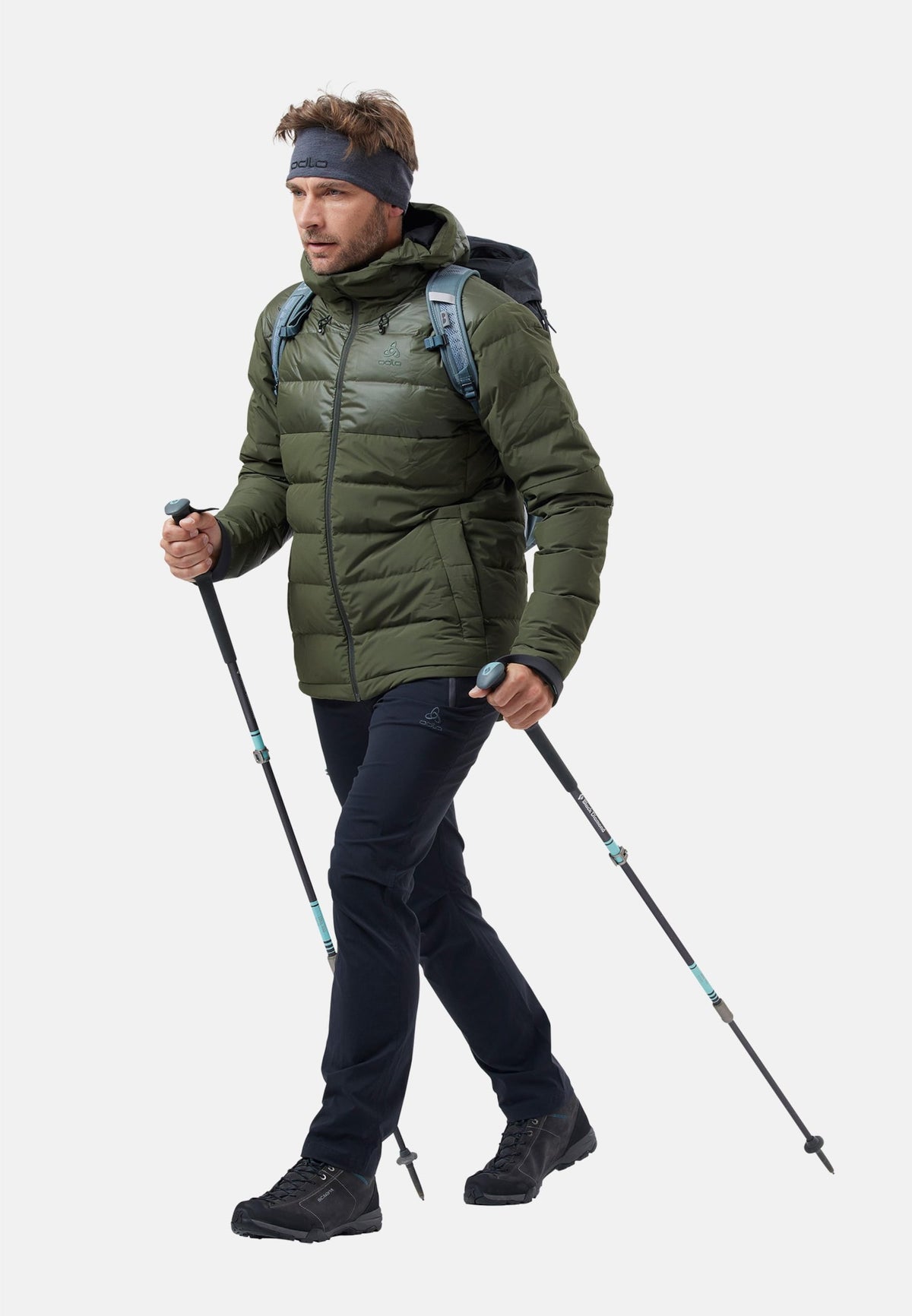 The Severin N-Thermic recycled down hooded jacket