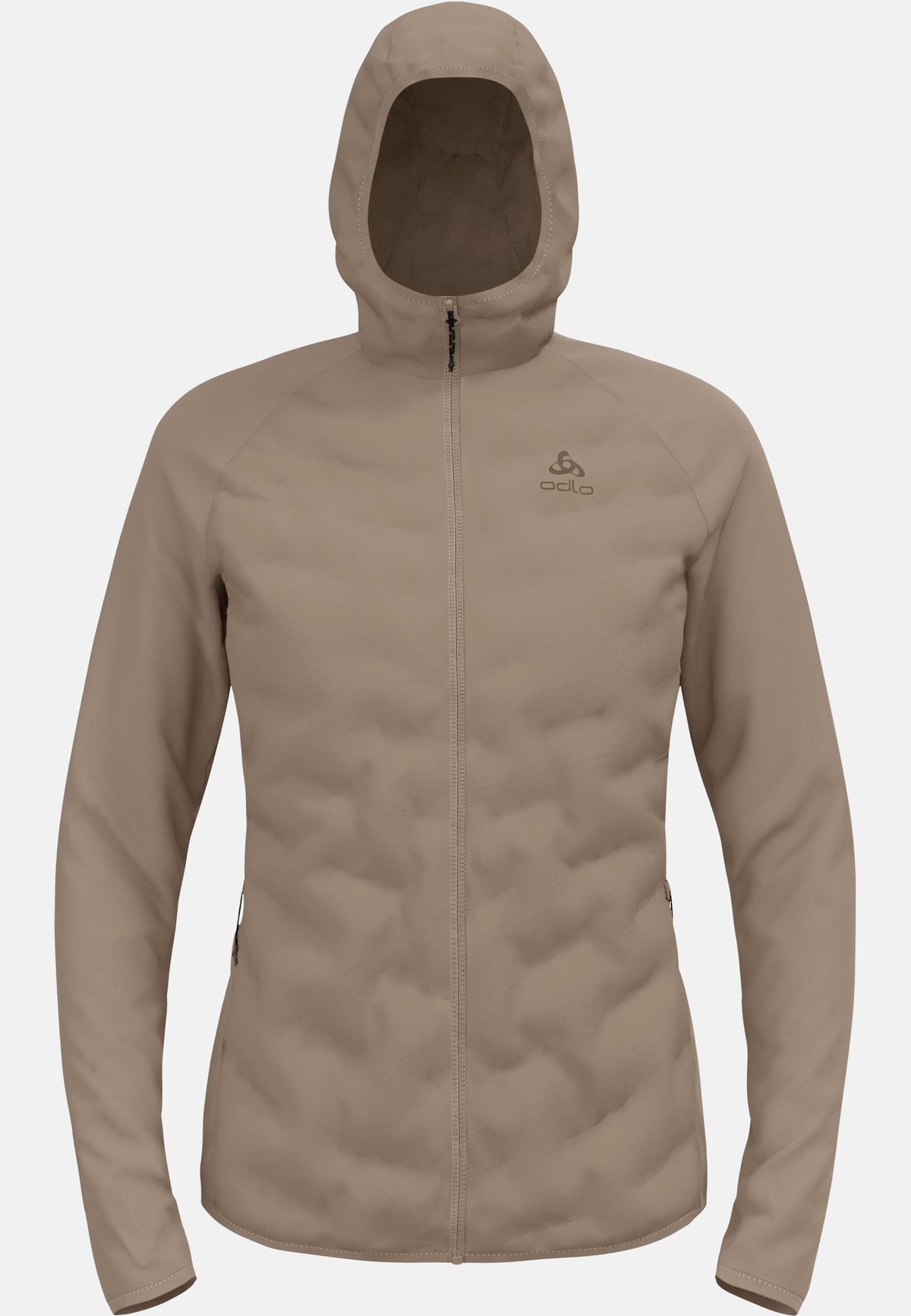 The Zeroweight Insulator hybrid mid layer hooded zip