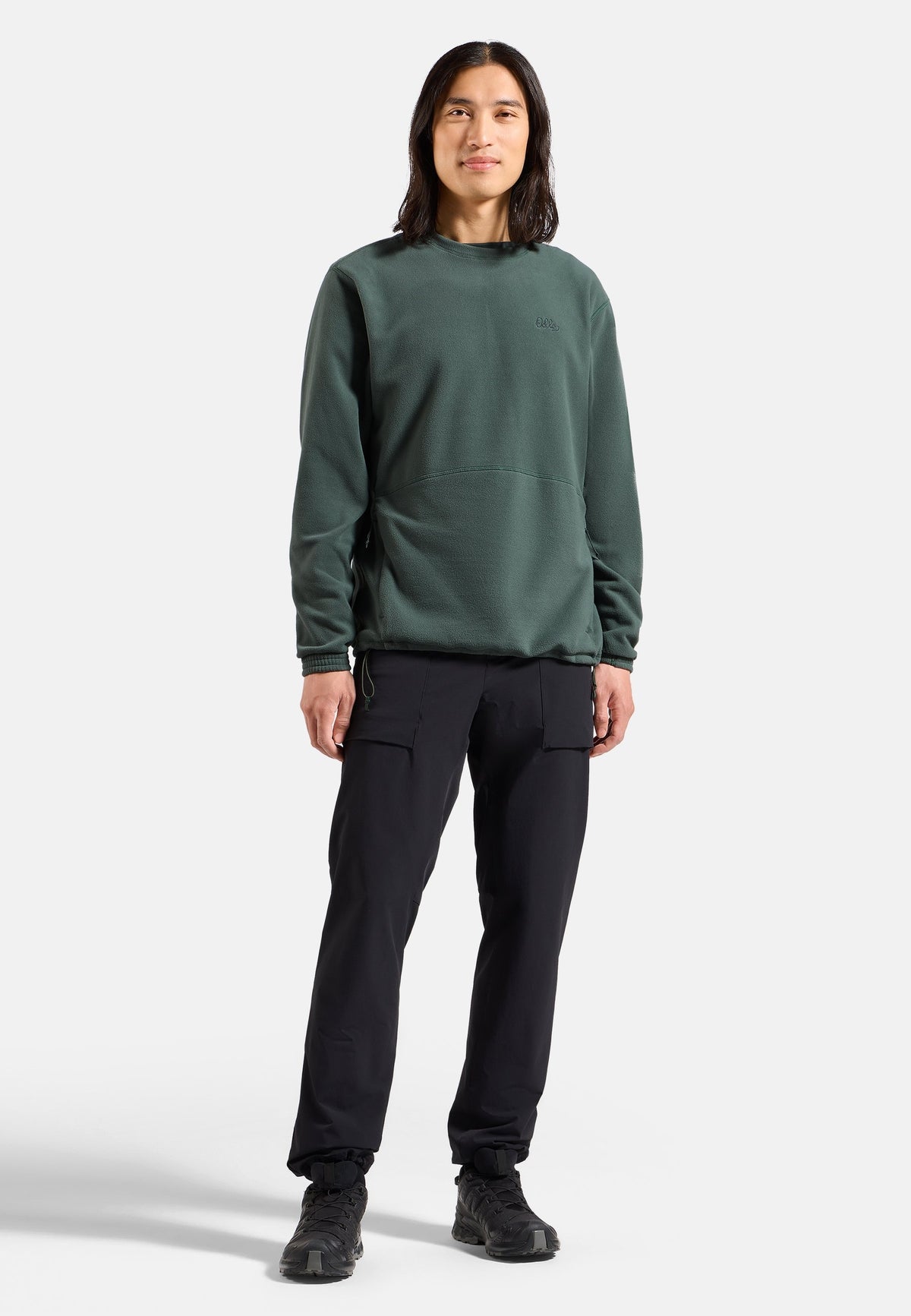 The Essentials classic fleece crewneck multisport mid layer