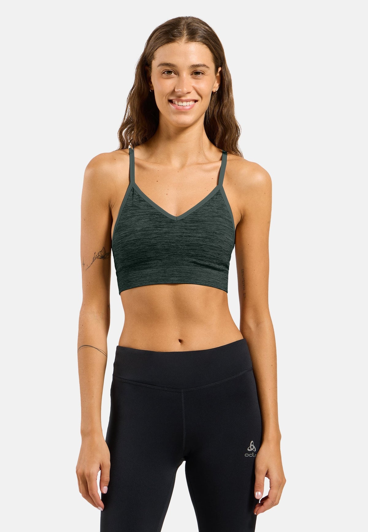 The Seamless soft-support sports bra