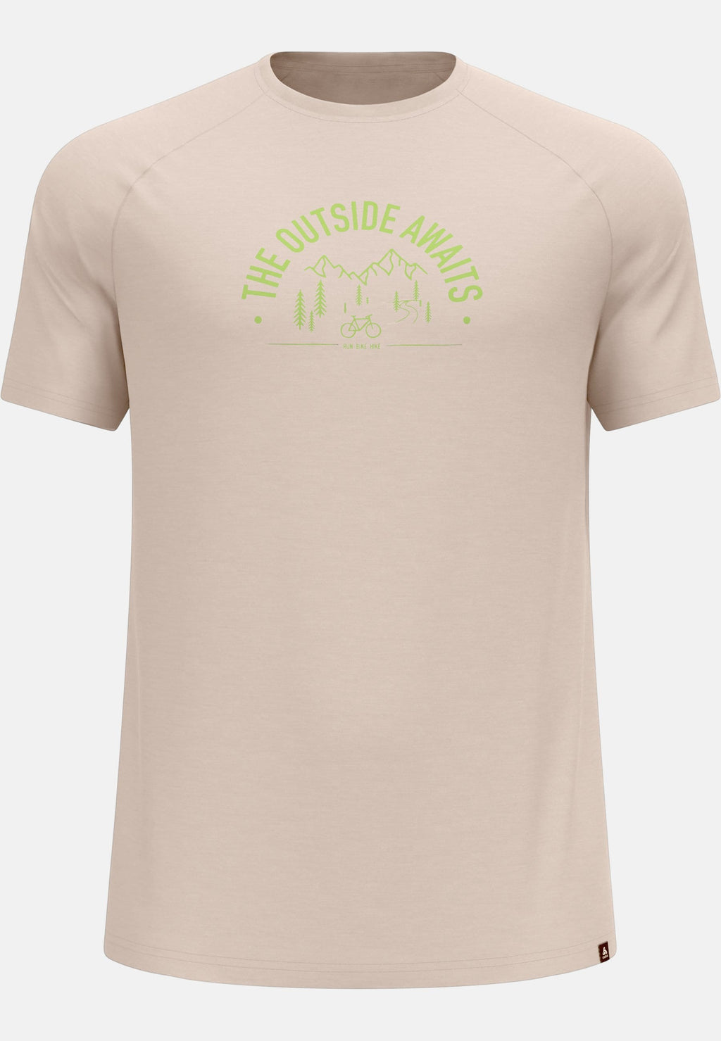 The Ride 365 Performance Wool 130 print t-shirt