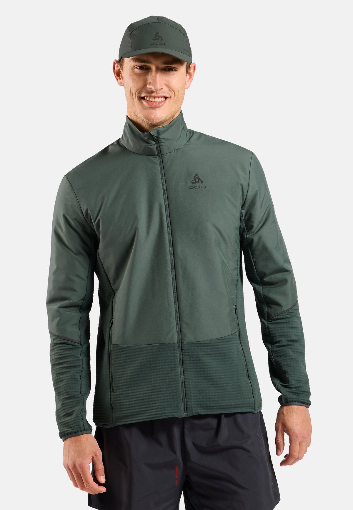 The Essentials Insulator hybrid running jacket