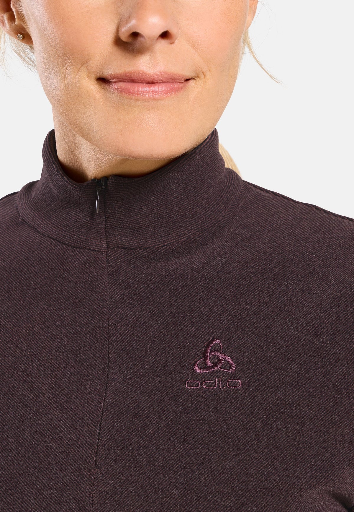 The women's Roy half-zip mid layer