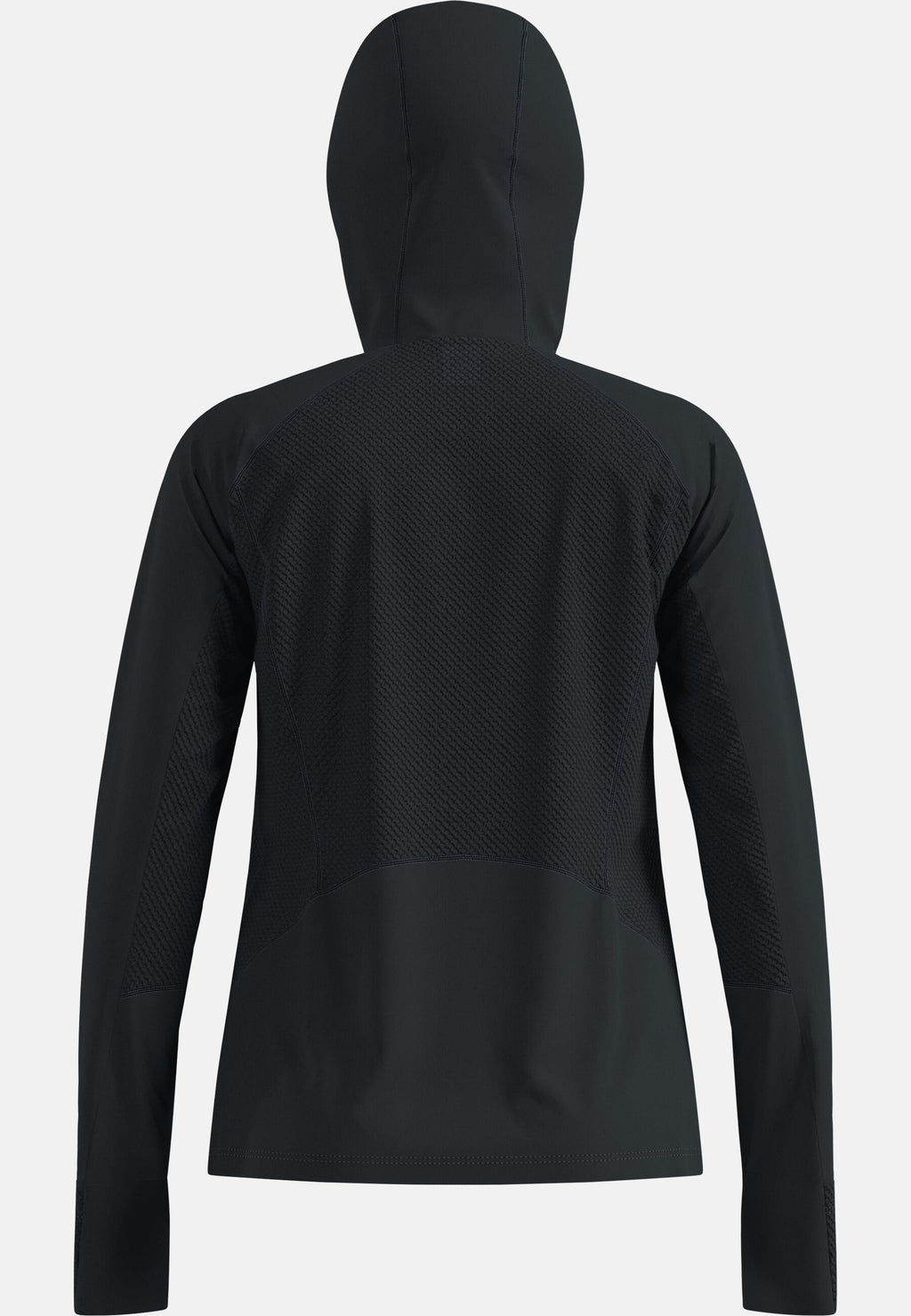 The X-Alp half-zip hooded trail running mid layer