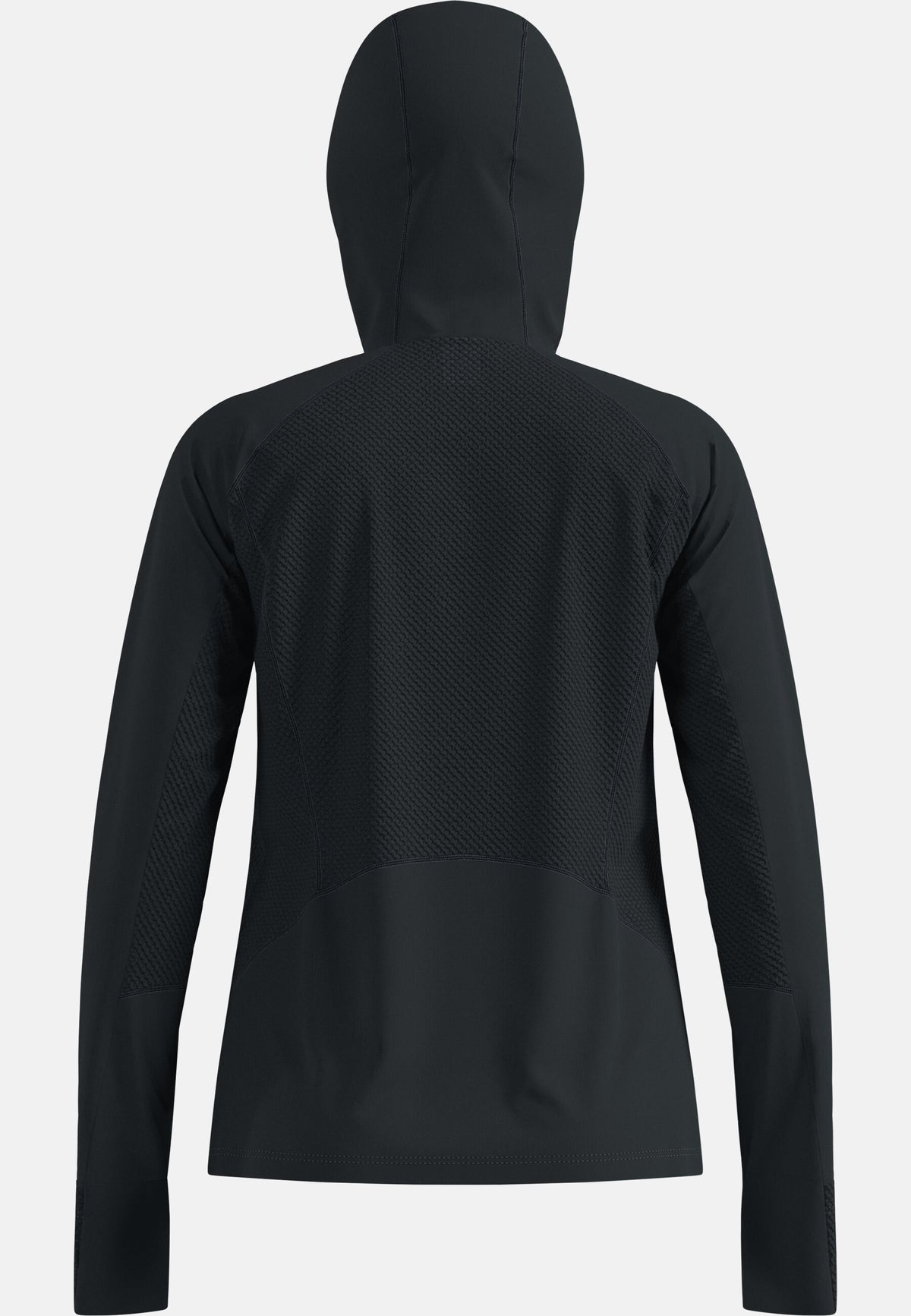 The X-Alp half-zip hooded trail running mid layer