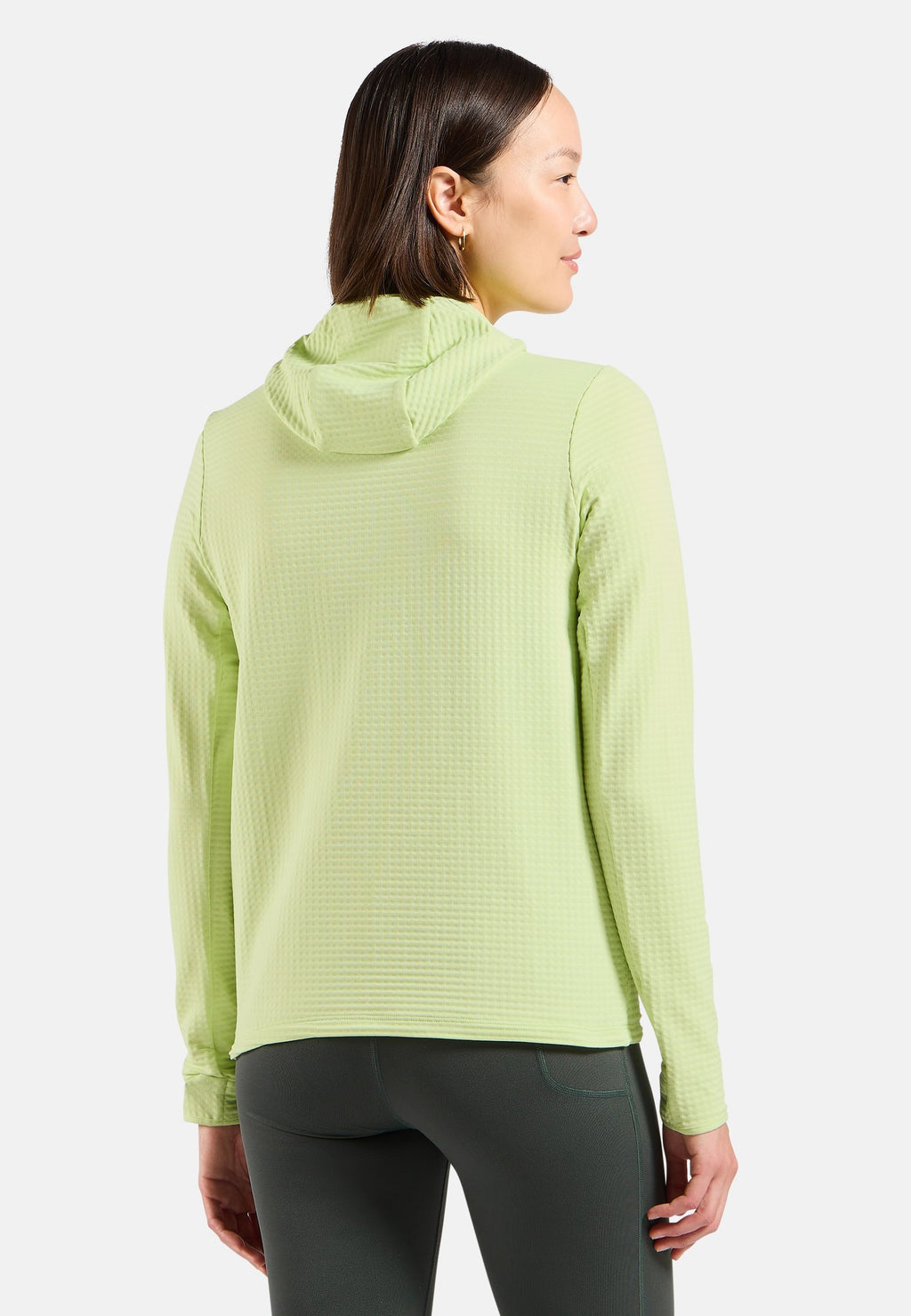 The Essentials Thermal hooded running mid layer
