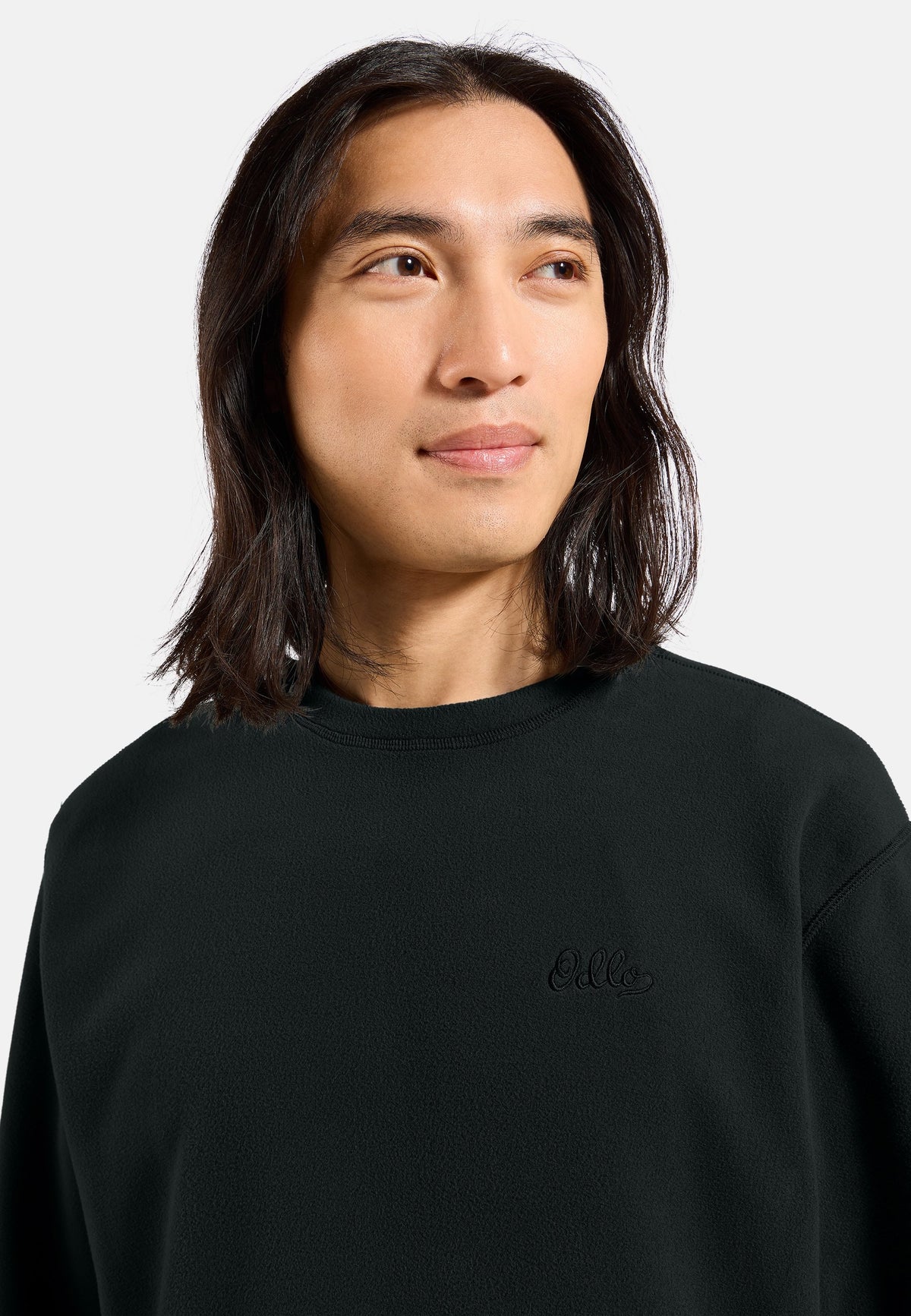The Essentials classic fleece crewneck multisport mid layer