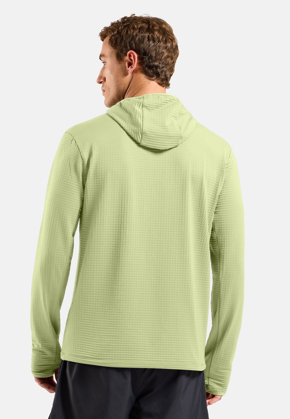 The Essentials Thermal hooded running mid layer