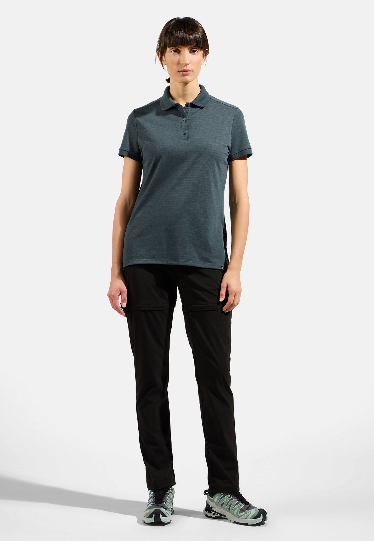 The Ascent natural polo shirt