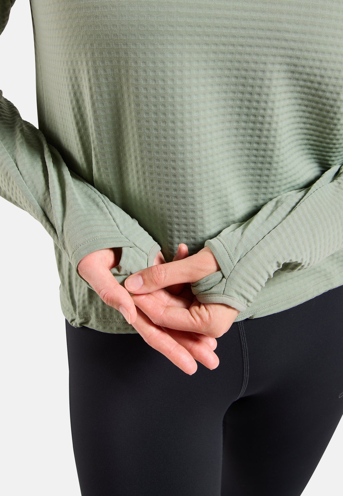 The Essentials Thermal turtleneck running mid layer