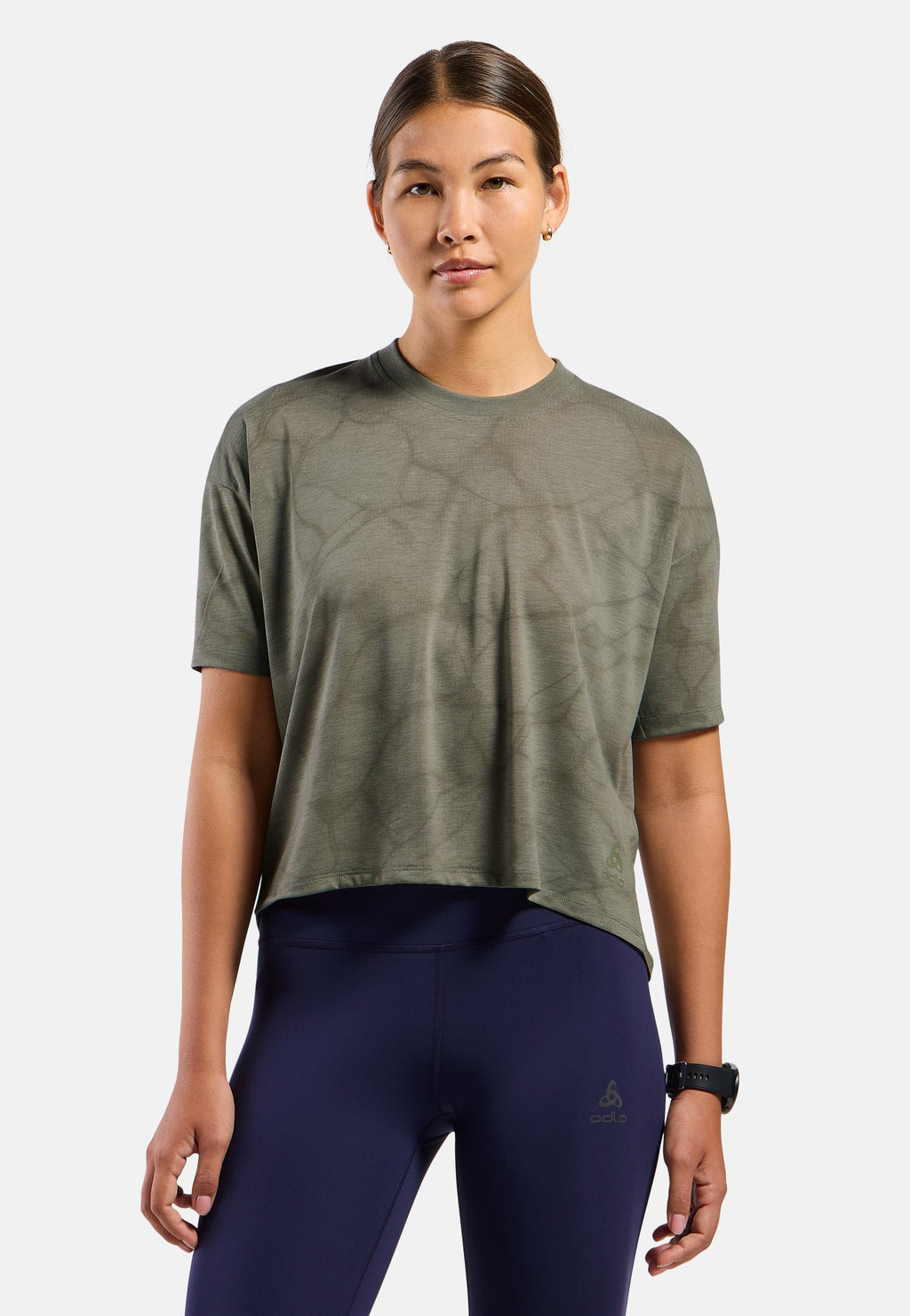 The Active 365 natural blend print t-shirt