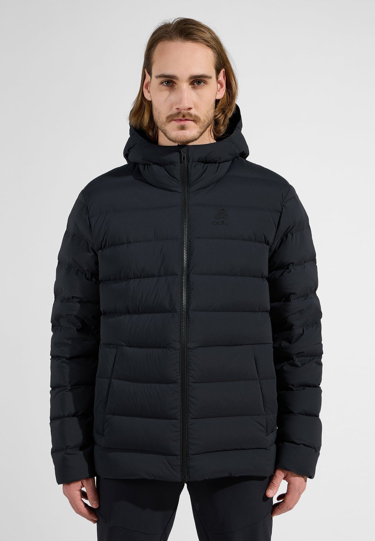 The Ascent N-Thermic recycled down hooded jacket