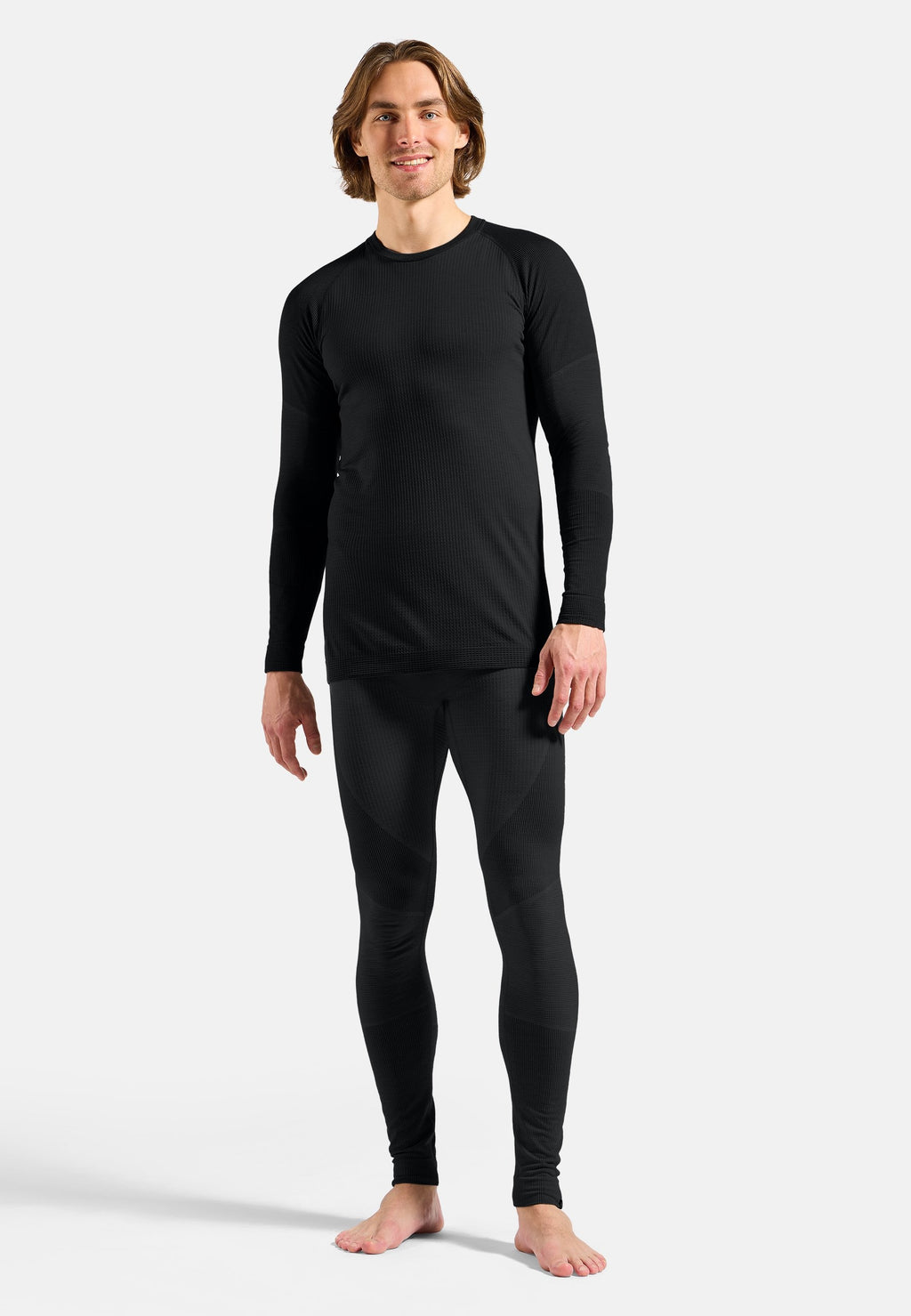 The Seamless Performance Wool full-length base layer bottoms