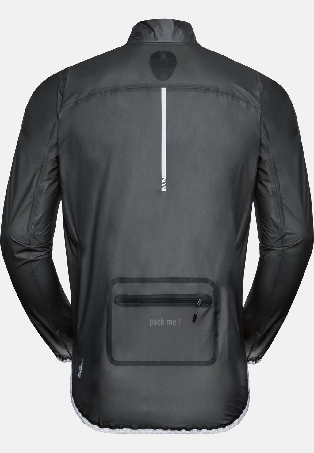 The men’s Zeroweight Dual Dry waterproof cycling jacket