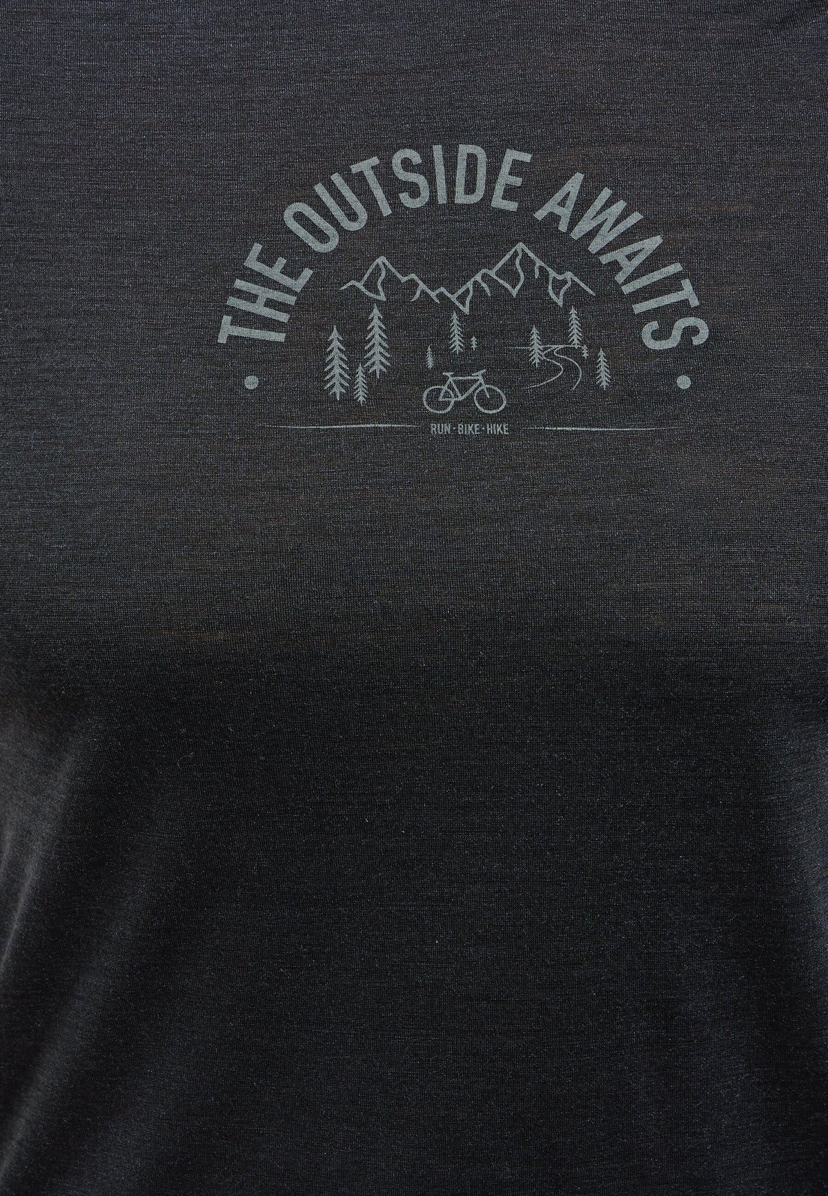 The Ride 365 Performance Wool 130 print t-shirt