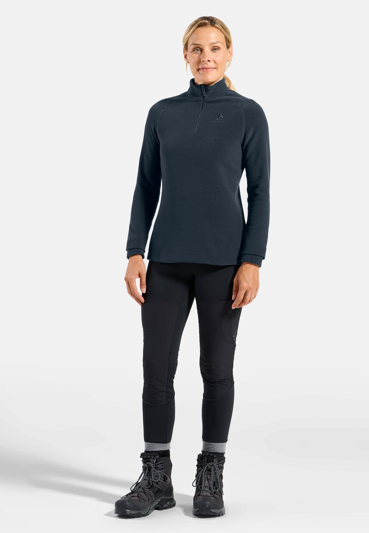 The Rigi half-zip mid layer