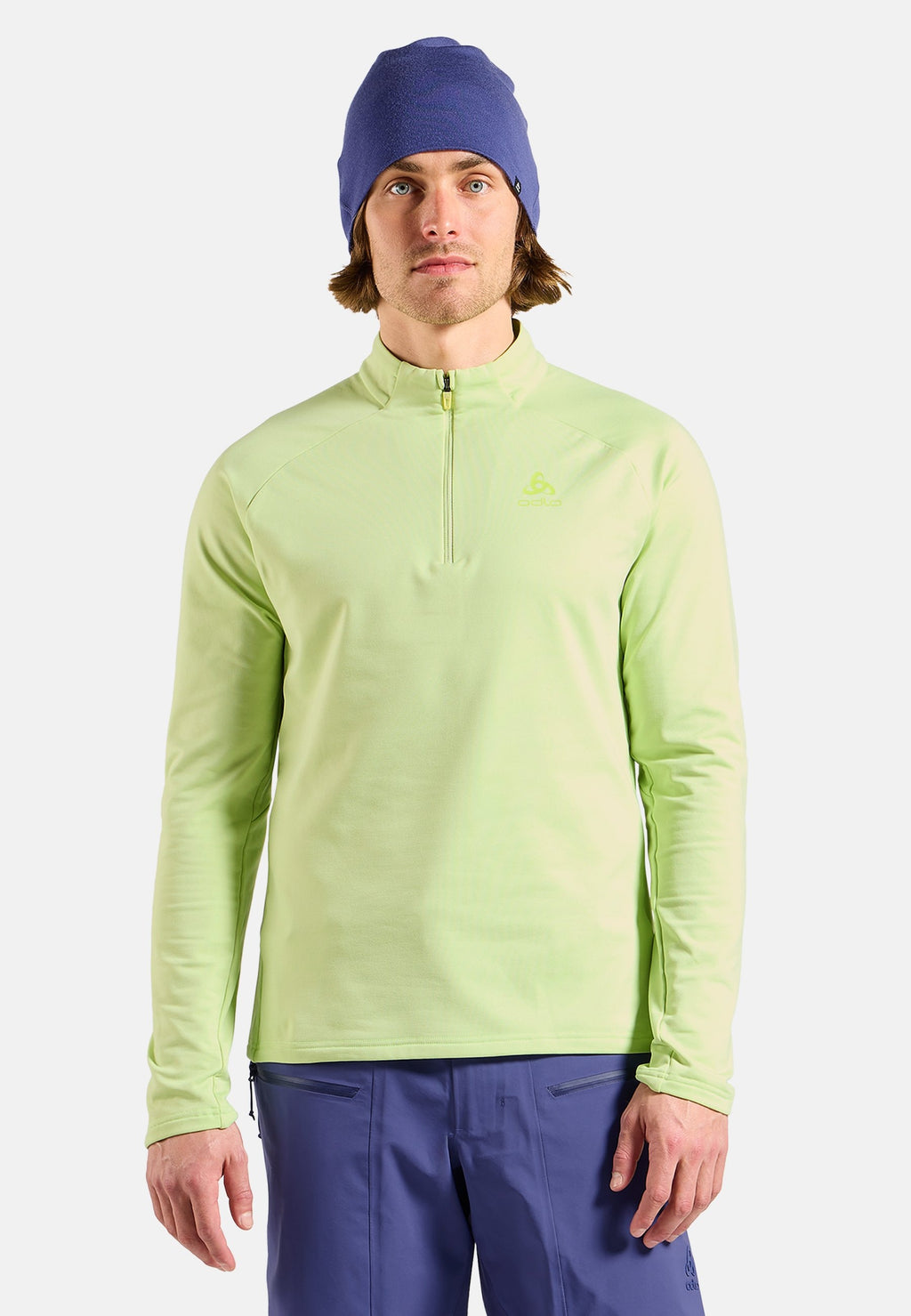 The Essentials Light half-zip mid layer