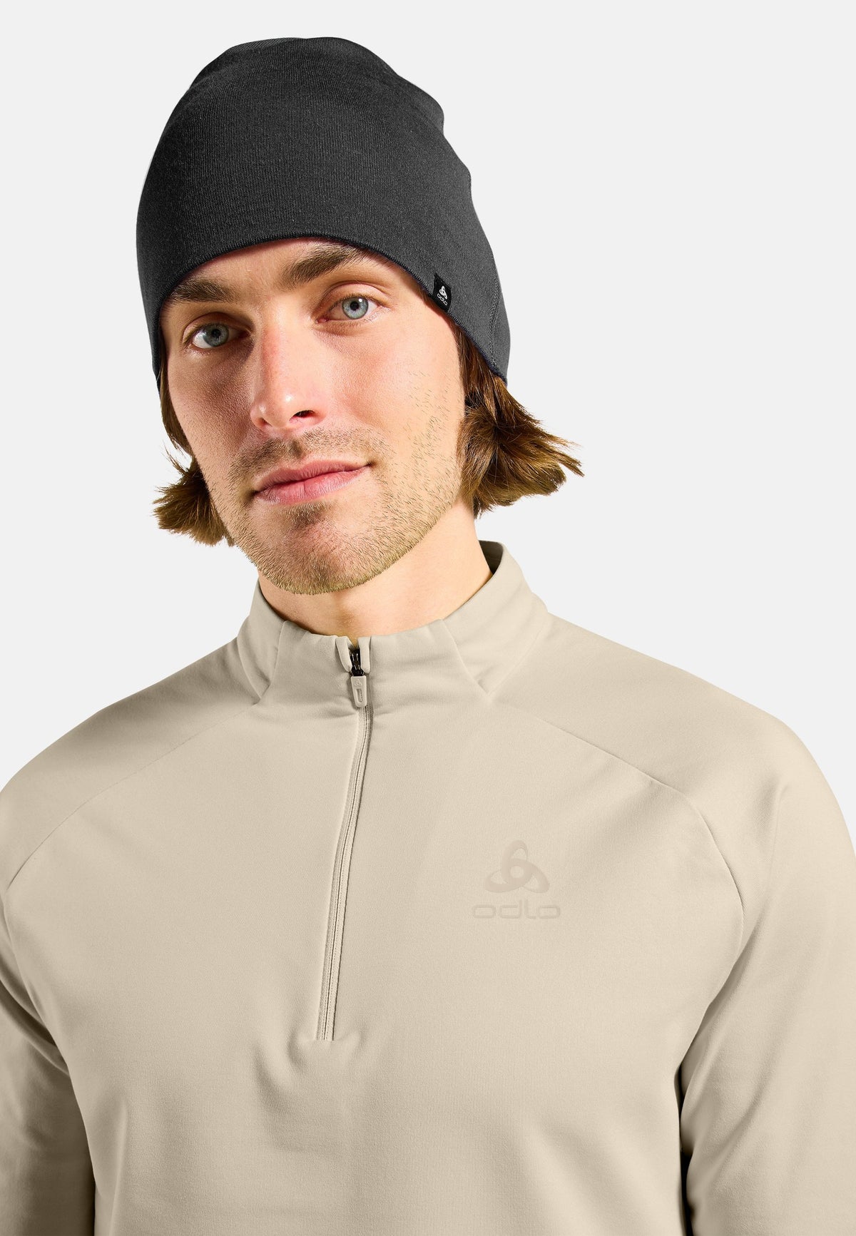 The Essentials Light half-zip mid layer