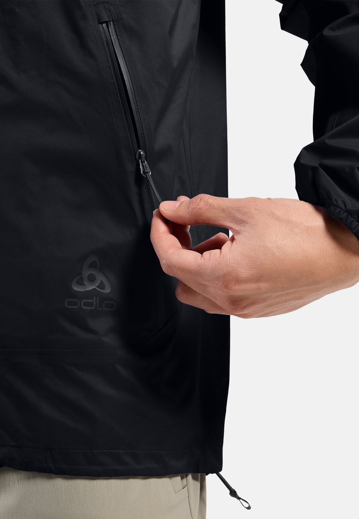The Essentials 2.5L waterproof hardshell jacket