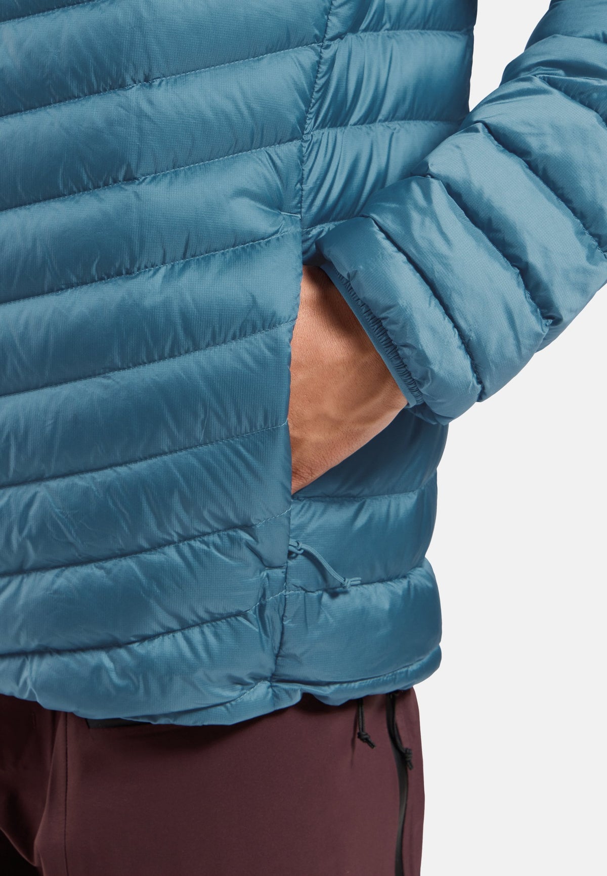 The X-Alp packable hooded down jacket