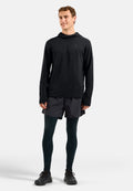 The Essentials Thermal hooded running mid layer