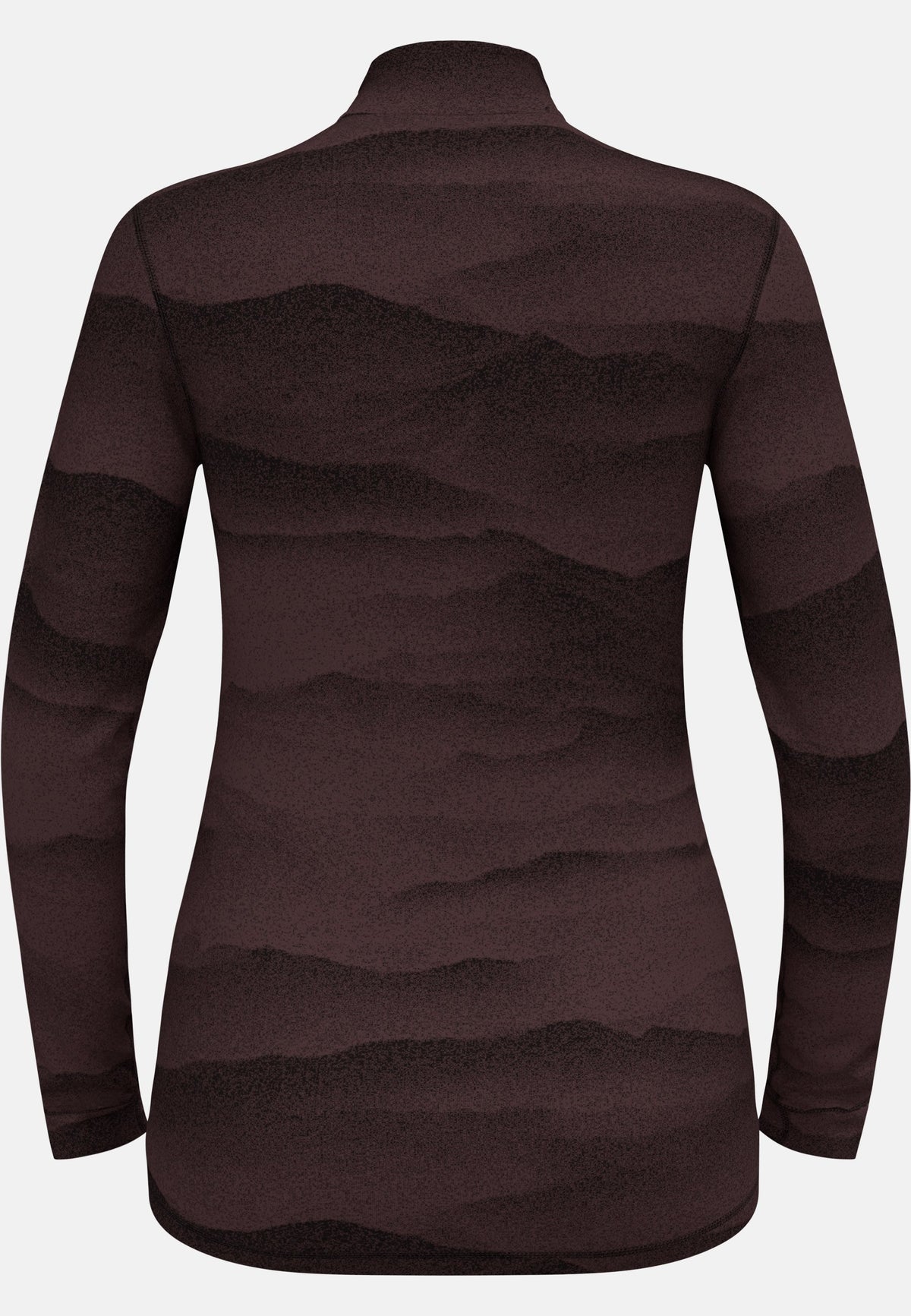 The Natural Merino Warm Jacquard Base Layer Half-Zip