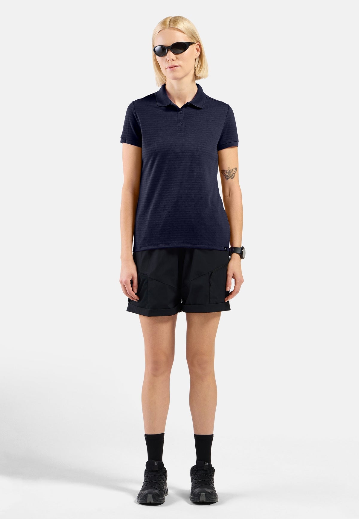 The Ascent natural polo shirt