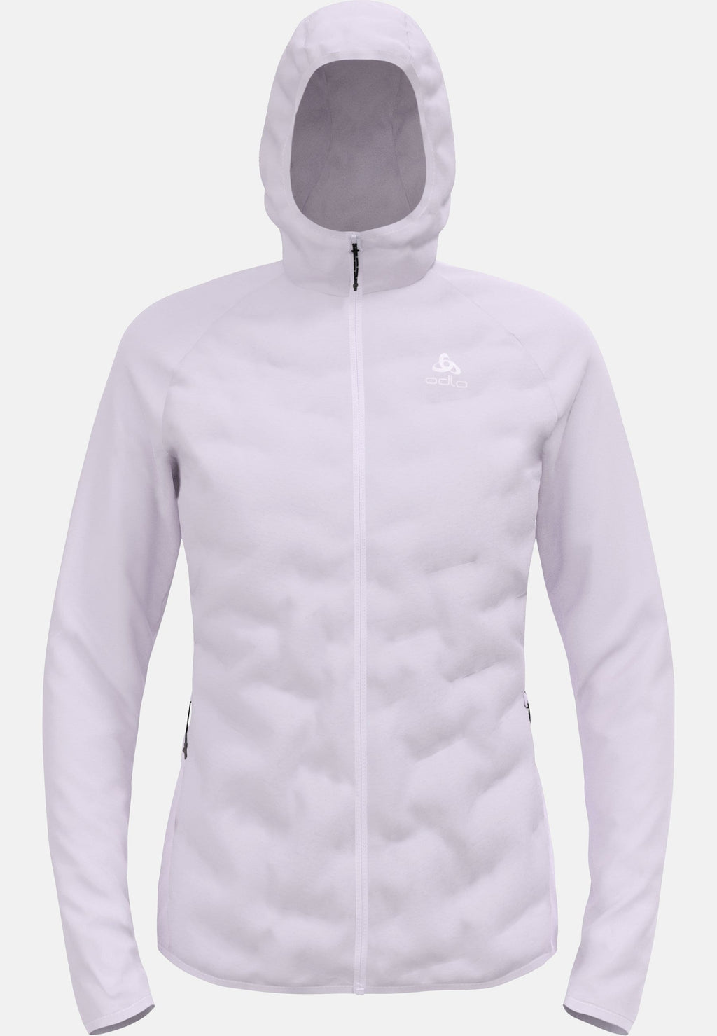 The Zeroweight Insulator hybrid mid layer hooded zip