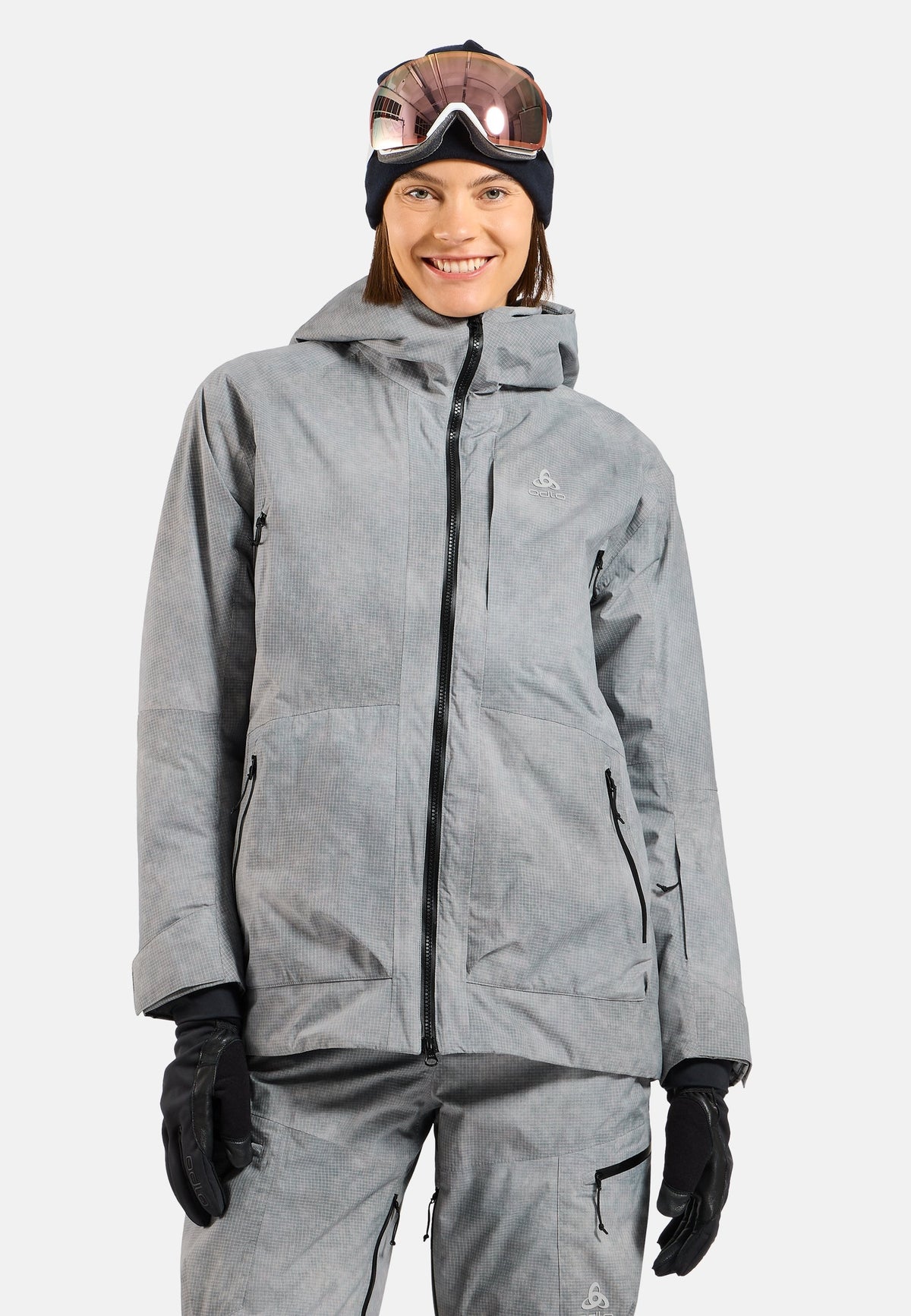 The Odlo x POW Collective Voices insulated ski jacket