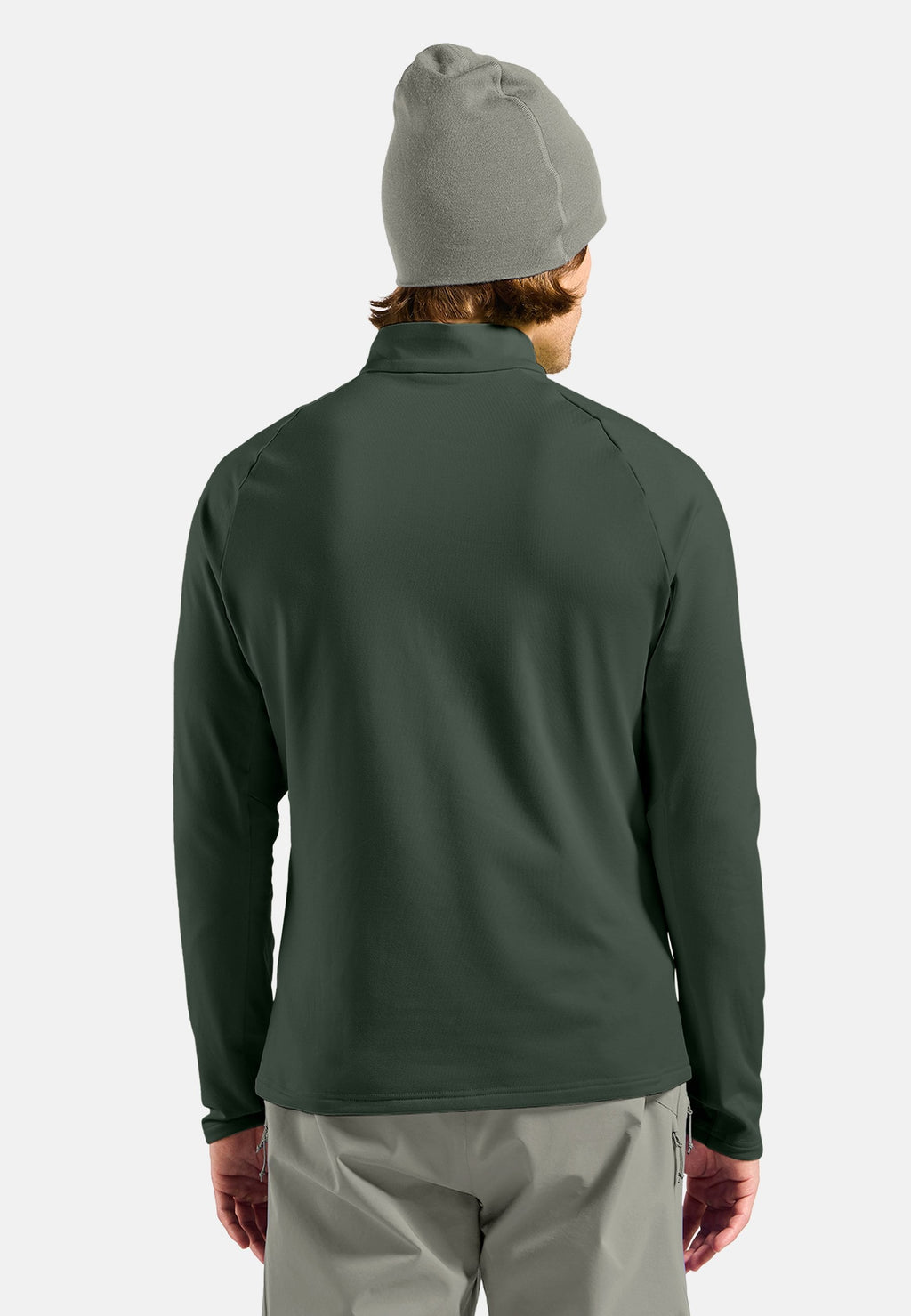 The Essentials Light half-zip mid layer