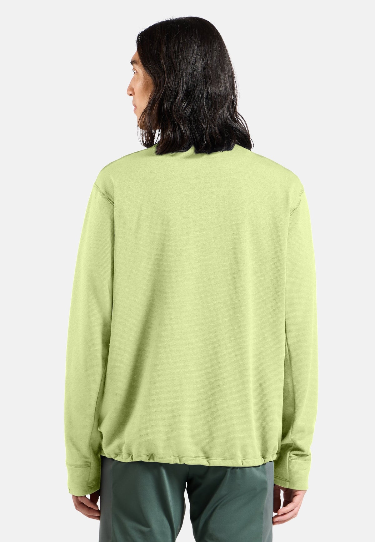 The Essentials grid fleece half-zip multisport mid layer