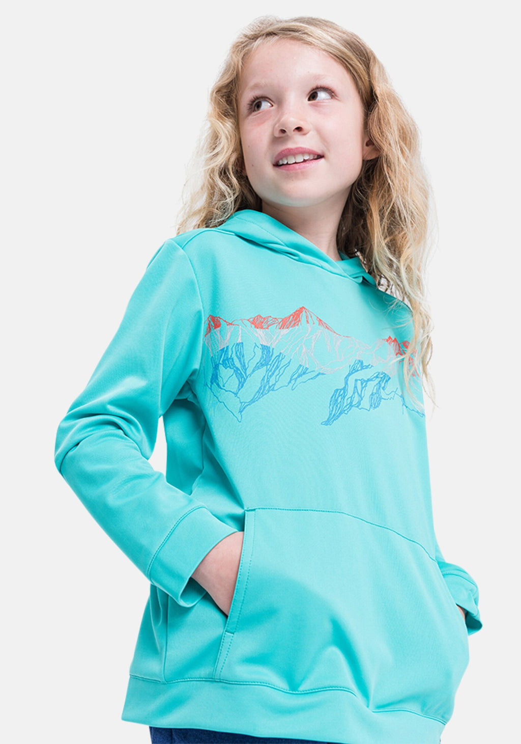 The WeAct kids' collection mid layer hoody