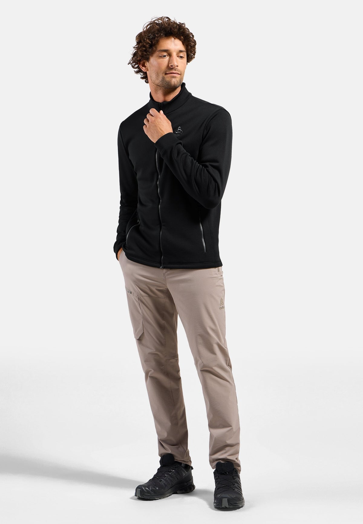 The Berra mid layer zip