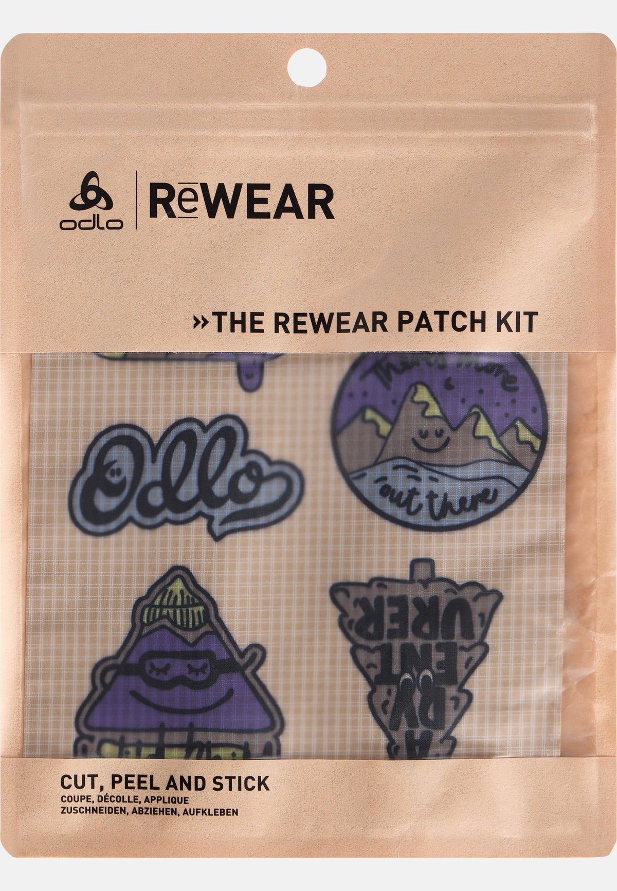 The ReWEAR repair patch kit