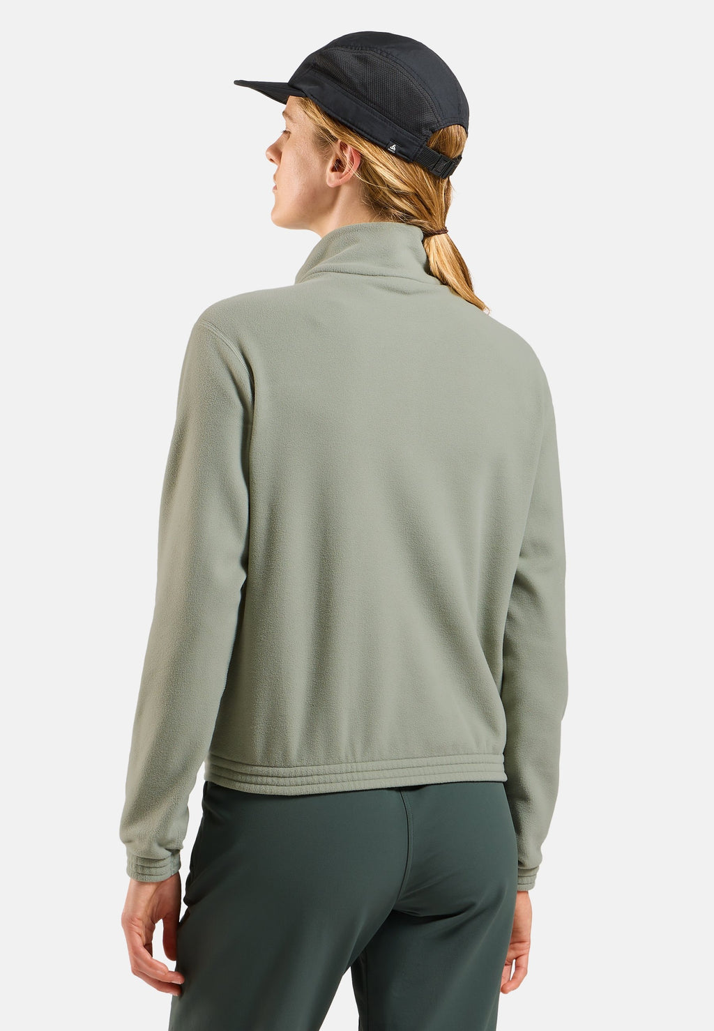 The Essentials classic fleece half-zip multisport mid layer