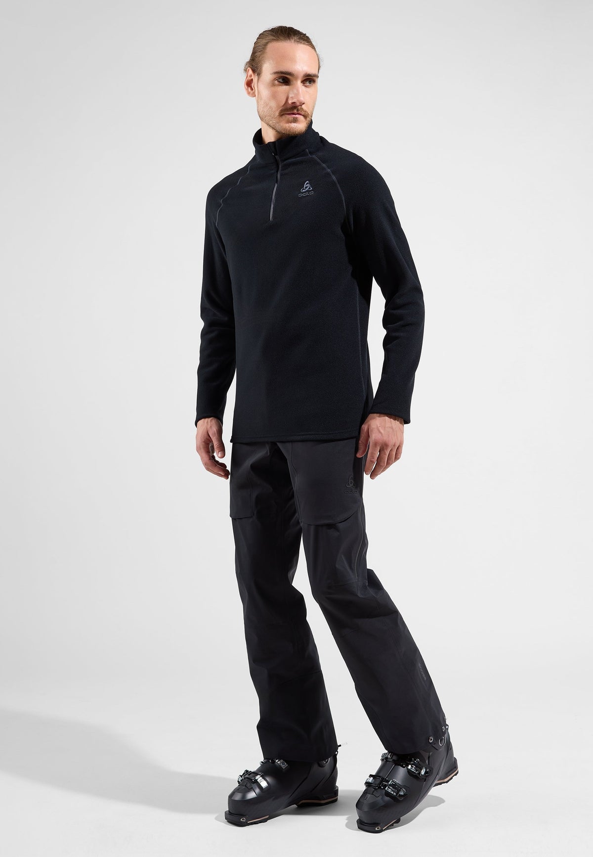 The Rigi half-zip mid layer