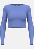 The Active 365 seamless cropped long sleeve training shirt