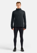The X-Alp half-zip hooded trail running mid layer