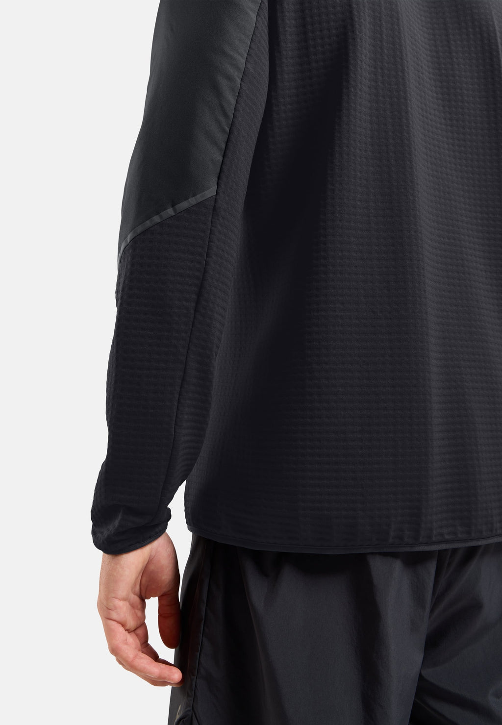 The Essentials Insulator hybrid running jacket