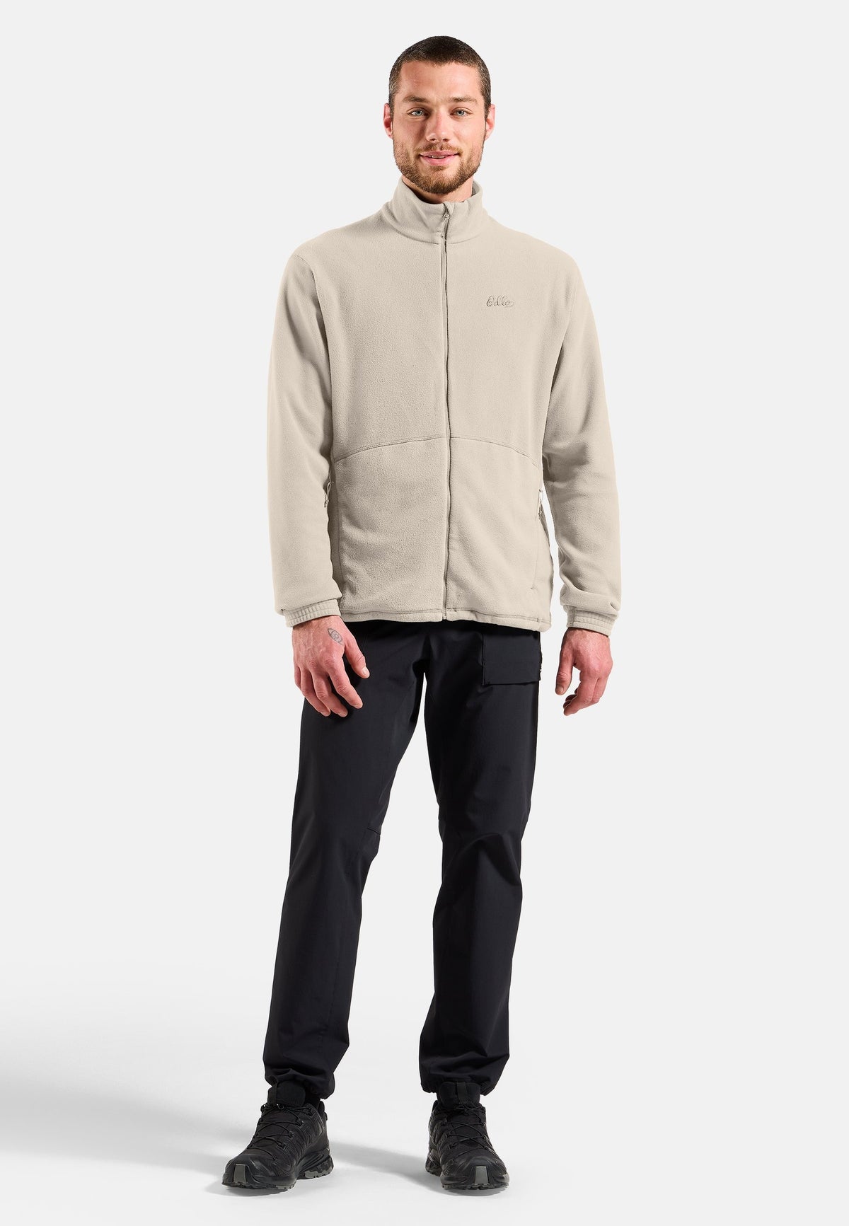 The Essentials classic fleece full-zip multisport mid layer