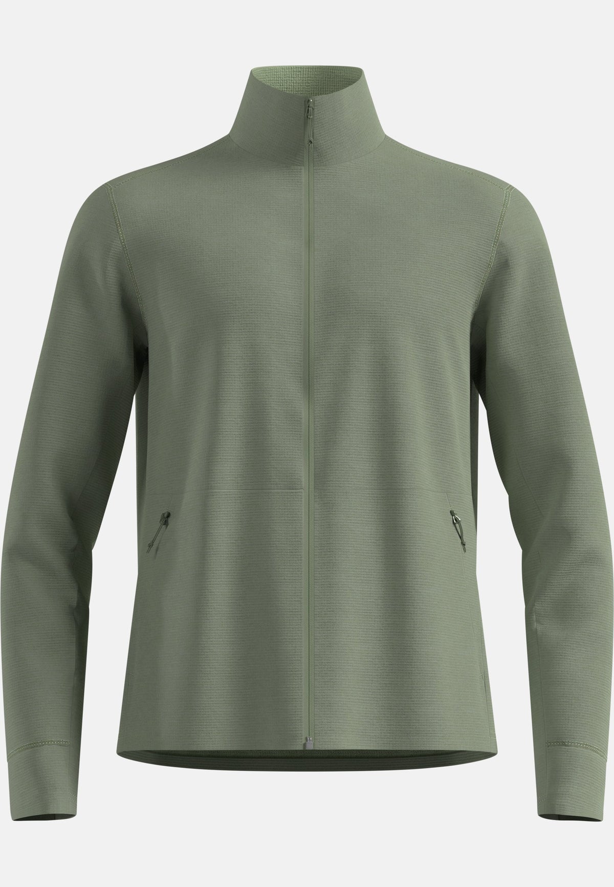 The Essentials grid fleece full-zip multisport mid layer