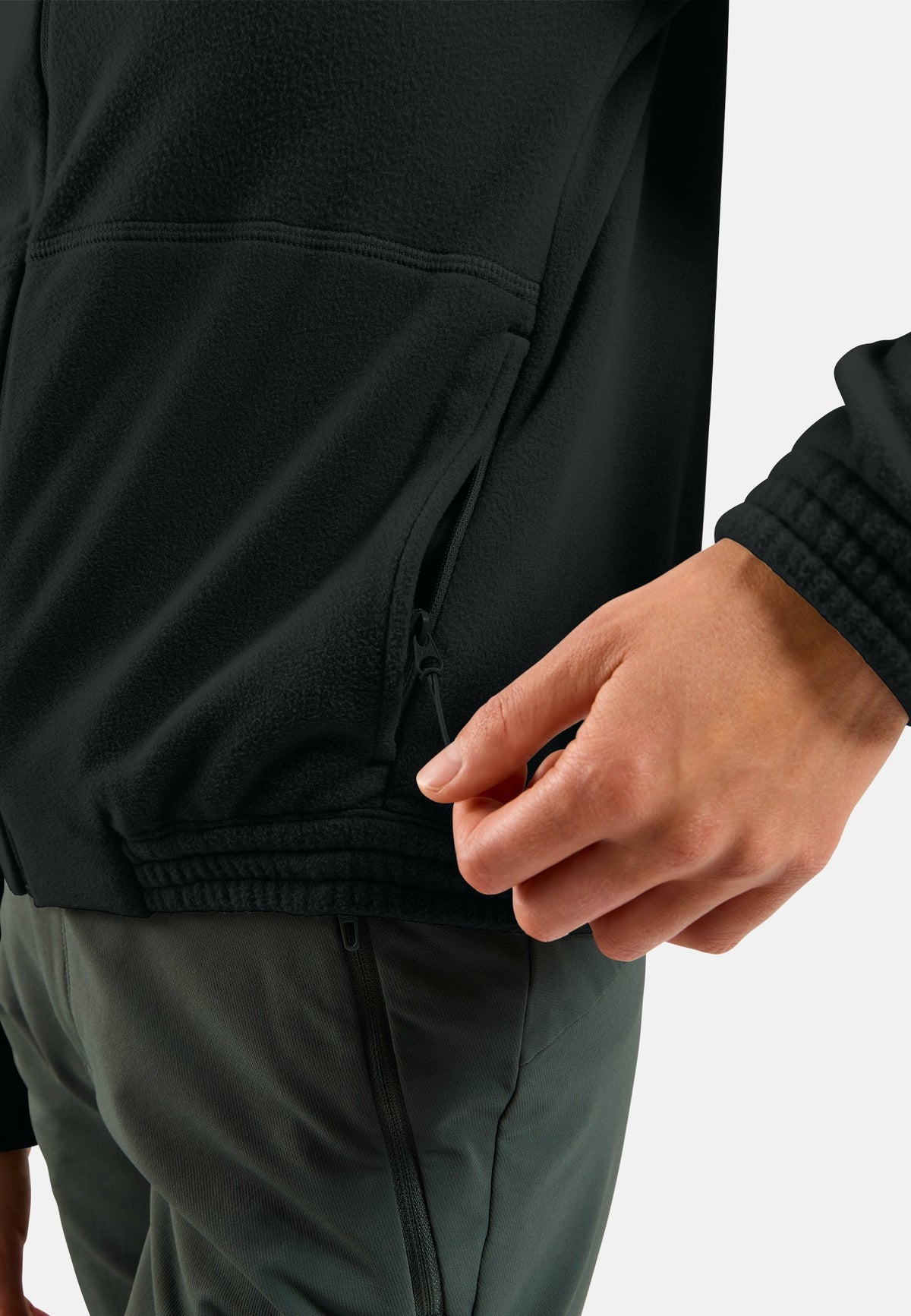 The Essentials classic fleece full-zip multisport mid layer