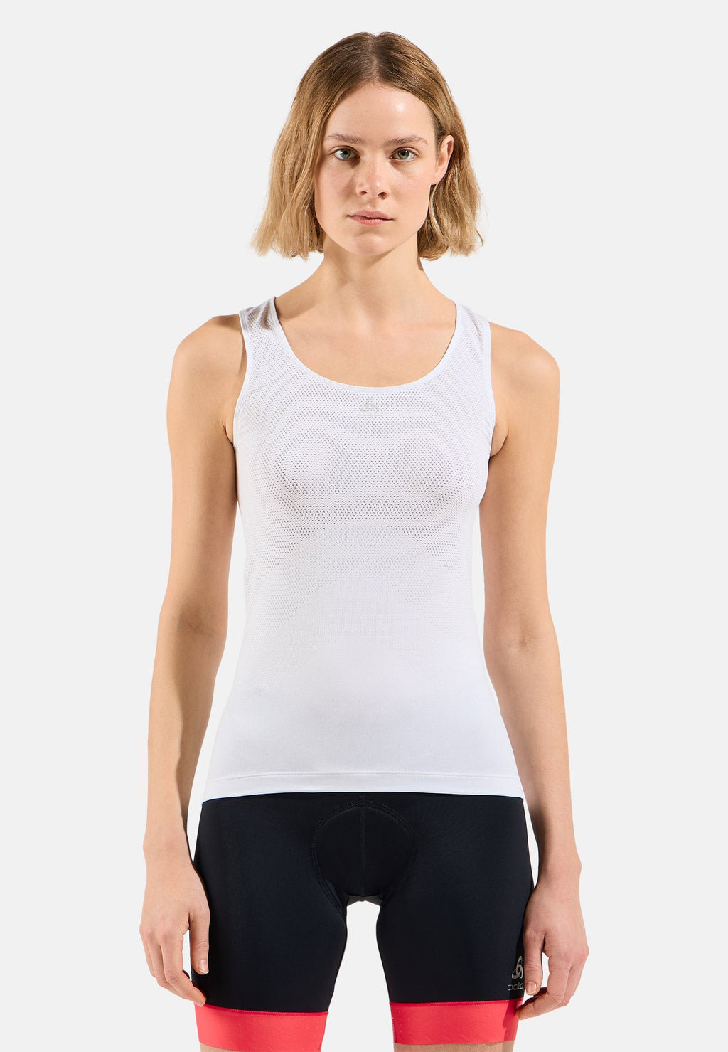 The Zeroweight seamless sleeveless cycling base layer