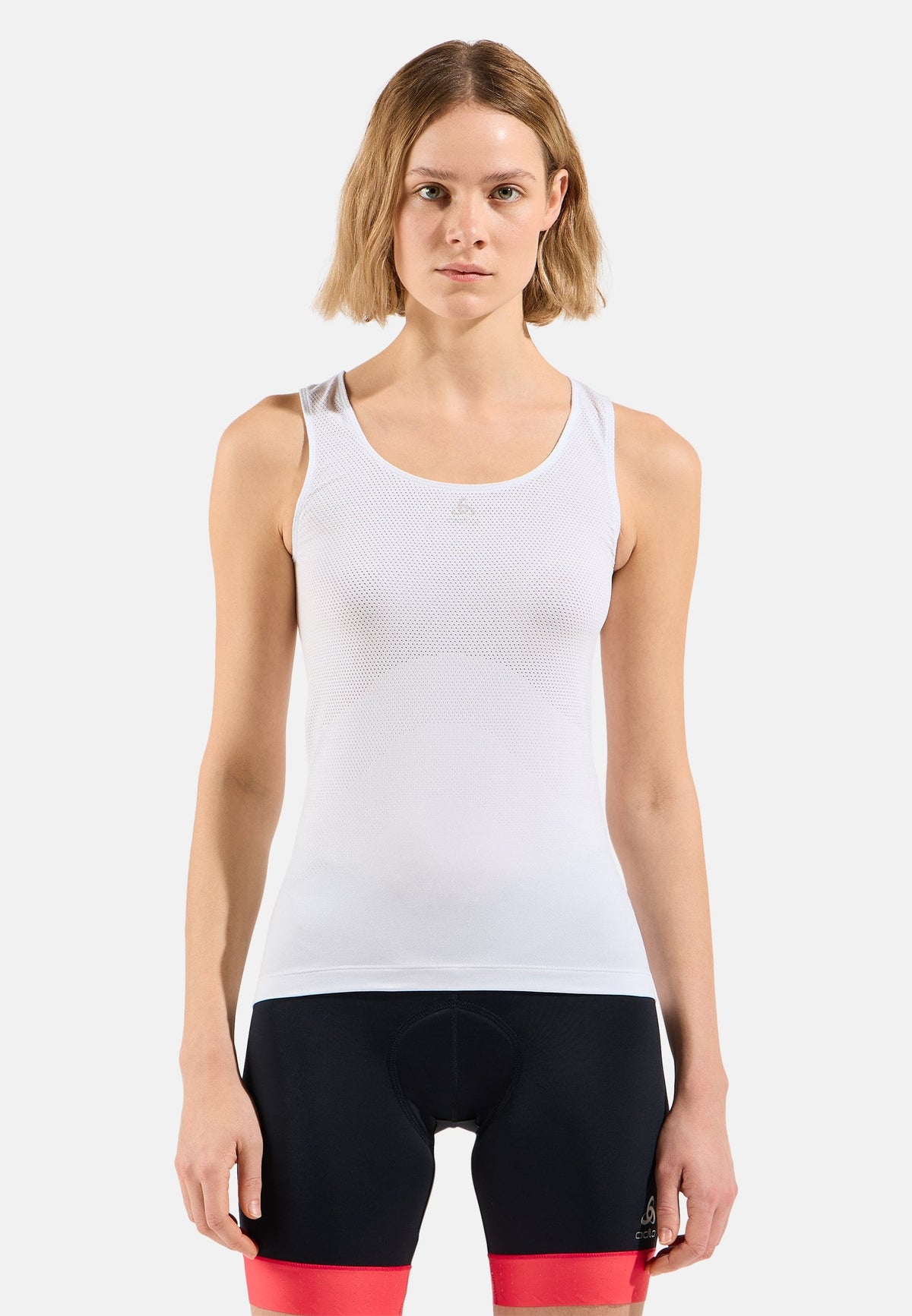 The Zeroweight seamless sleeveless cycling base layer