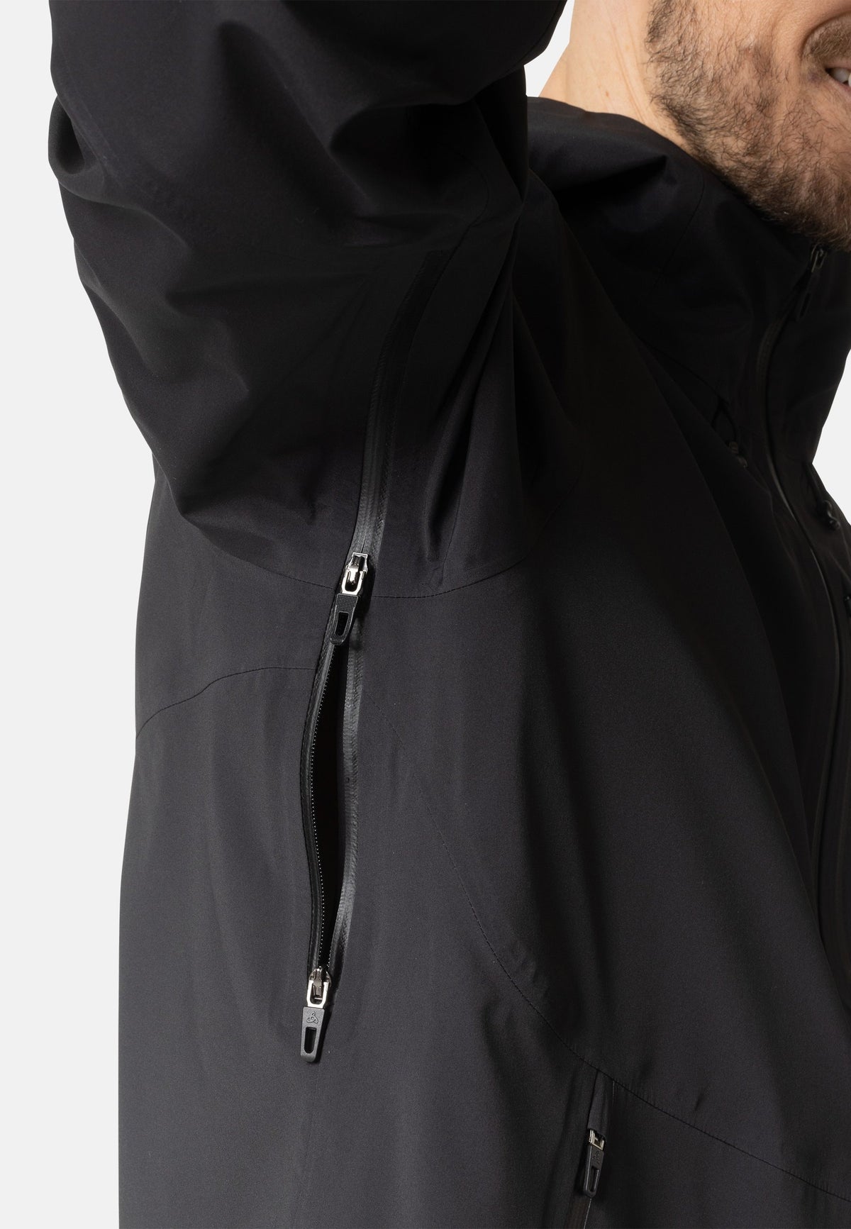The Ascent 3L waterproof hardshell jacket