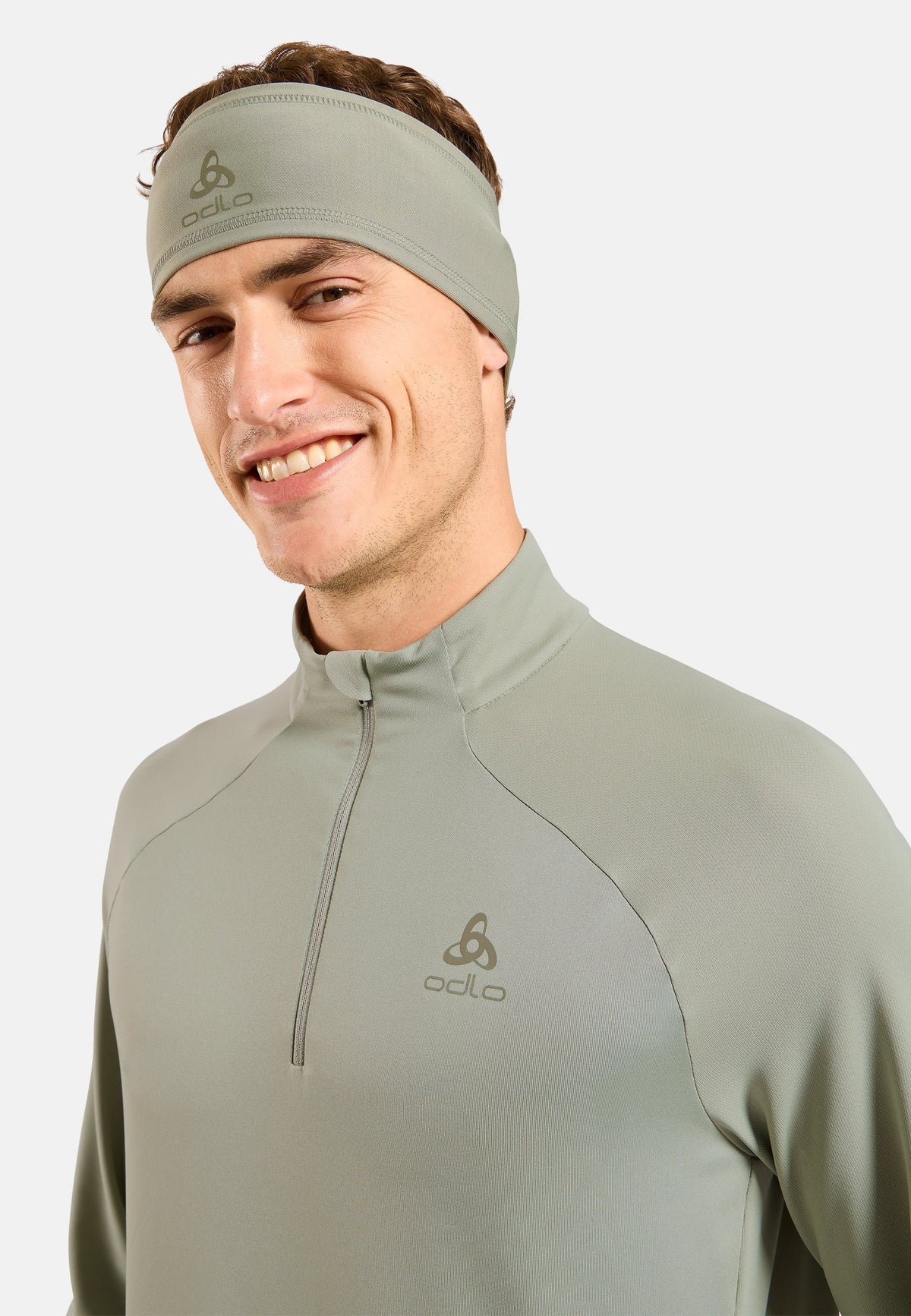 The Essentials Ceramiwarm half-zip mid layer